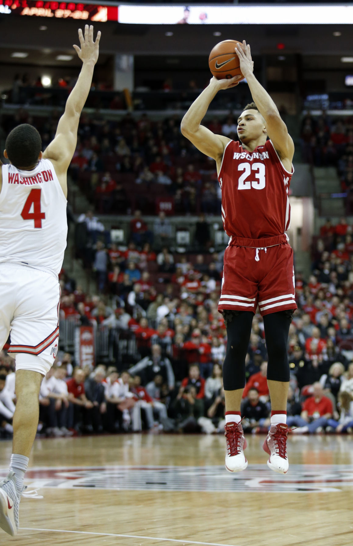 Badgers 73, Buckeyes 67 (OT)